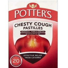 Potters Chesty Cough Pastilles