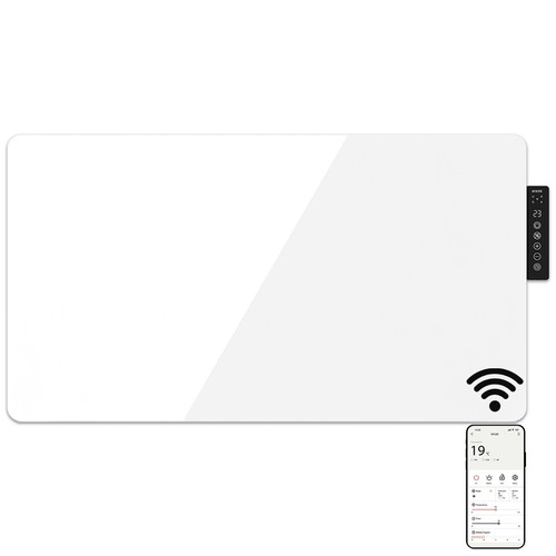 Mylek white glass - mylek, radiator