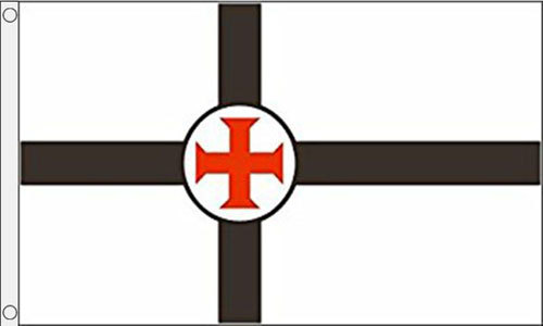 Knights templar crusades - templar, flag