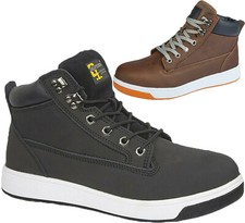 Mens Grafters Leather Ankle