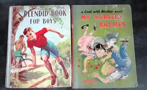 Pair 1940s childrens books - pair, of