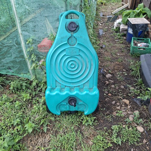 Royal green water tank waste - water,