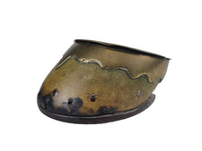 Victorian Brass Horse Hoof Inkwell z0005