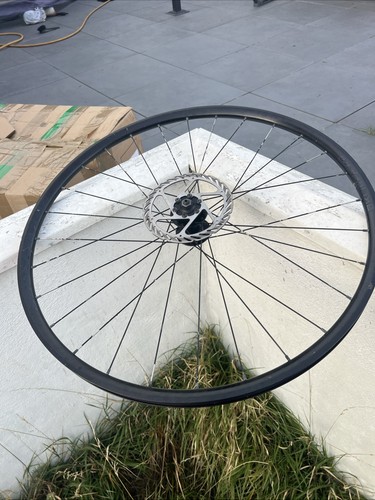 Bontrager front wheel - front,