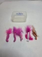 Lot Of 5 Foam Pink Foam Fly