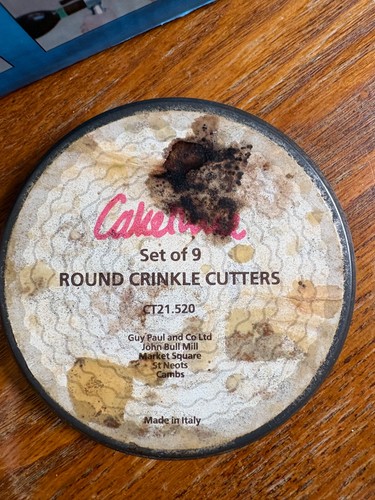 Caketime set round metal - of,