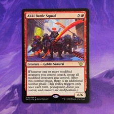 Akki Battle Squad 018 NEC MTG Equipment Samurai Firion Gilgamesh Final Fantasy