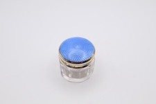 Charming Antique Silver Blue