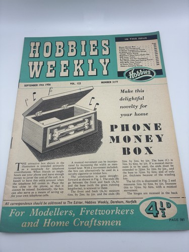 Vintage hobbies weekly - hobbies,