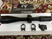 Nighforce 4-14x56 SHV Non Iluminated CW Accessories And Warne Medium Rings