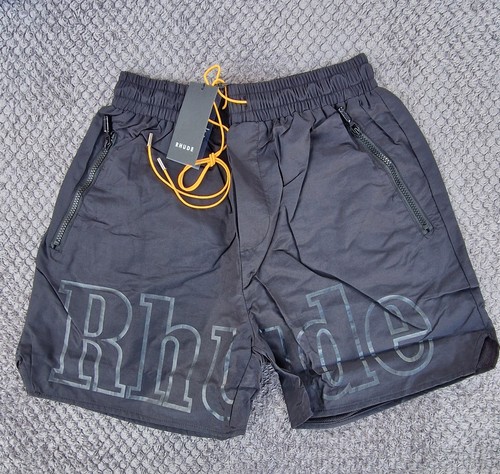 Rhude men logo swim shorts - logo,