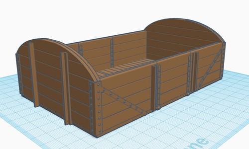 Open goods wagon - open, kit