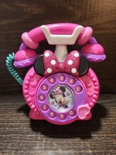 Disney Junior Minnie Mouse Ring Me Rotary Phone with Light Up Effects