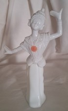 Two  Retro Avon Perfume Bottles. Balinese Dancer and Beauty in Motion