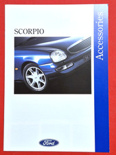 1994-95 FORD SCORPIO ACCESSORIES Sales Brochure - Alloy Wheels Audio - MINT!