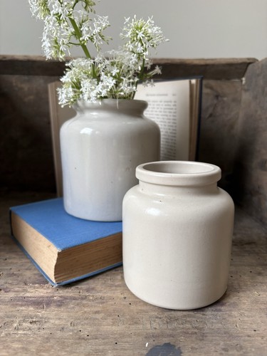Vintage french stoneware - french, jars