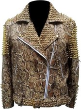 Men's Python Snake Skin Print