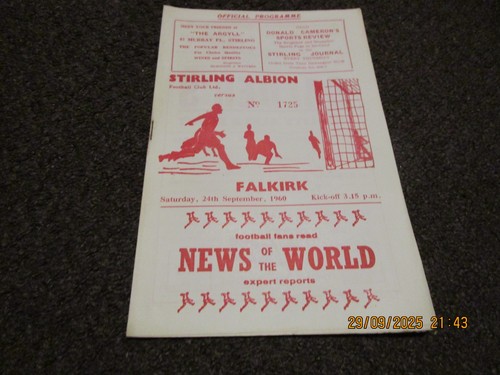 Stirling albion v - albion,
