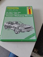 HAYNES TOYOTA CELICA FEB 1982