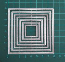 7 Piece Nesting Squares Metal