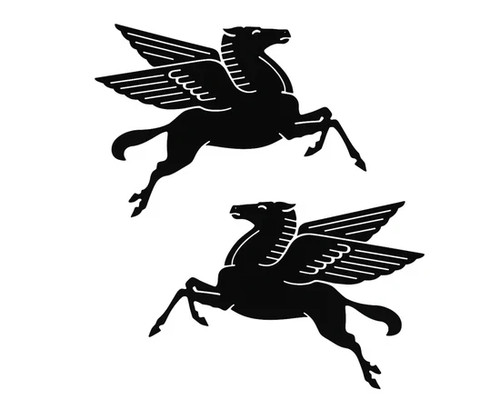 Vintage racing decal - , set