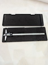 Digital Depth Gauge 0-300mm. Stainless Hardened. Good Condition With Box