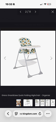 Graco snackease folding high - folding,