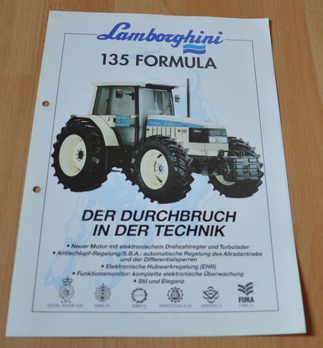 Lamborghini 135 tractor - lamborghini,