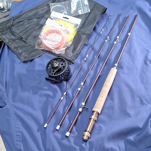 Fly fishing set 6 carbon - up, 6'6