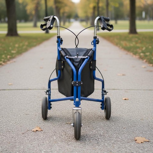 Three wheel rollator storage - three-wheel,