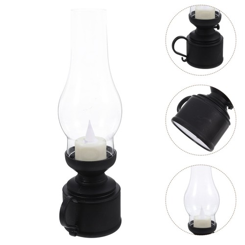 Vintage oil lamp - vintage, electronic