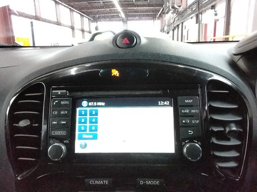 Nissan juke audio sat nav - nissan,