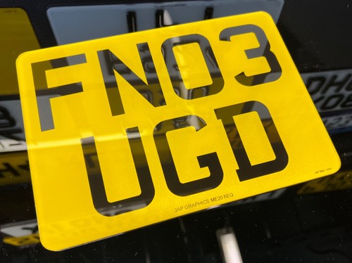 Motorbike number plate - motorbike,