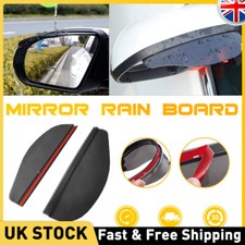 Universal 2X Car Rear View Wing Mirror Sun Shade Shield Rain Board Eyebrow Guard