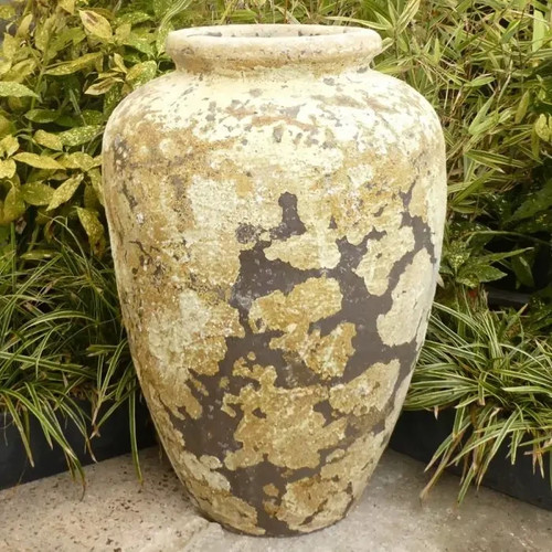 Large atlantis rustic jar - large,