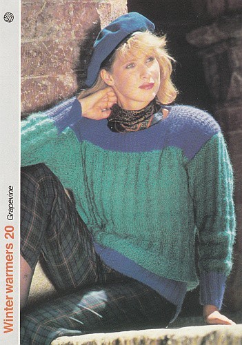 Women knitting pattern - knitting,