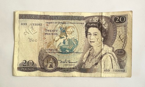 Old twenty pound - £20,