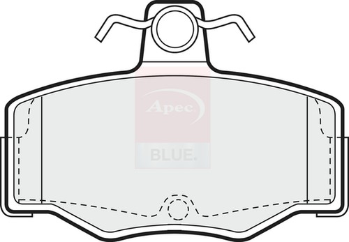 Brake pads set fits nissan - brake,