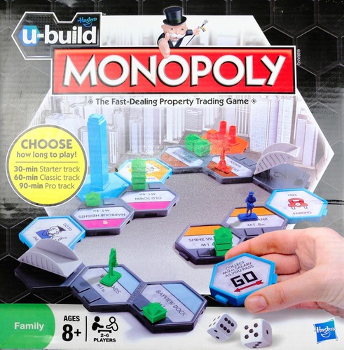 Hasbro build monopoly family - hasbro,