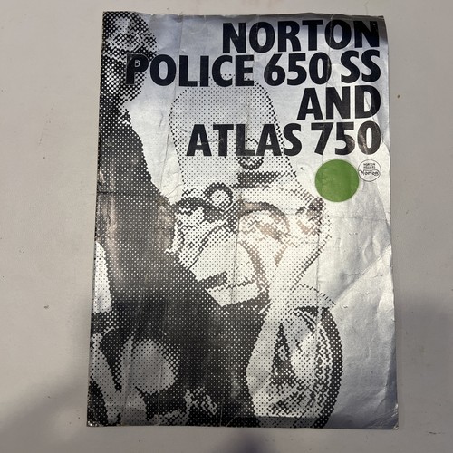 Norton police 650ss - norton, and