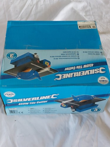 Silverline 450w tile - silverline, cutter