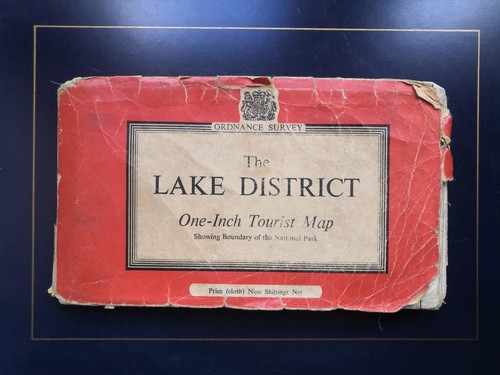 Ordnance survey one inch - survey, cloth