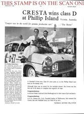 Vauxhall CRESTA Car Phillip Island Australia Race ADVERT: 1961 Print Ad 704/14