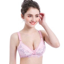 Maternity & Nursing Bras No Wire Underwear for Nursing Top New Breast Feeding
