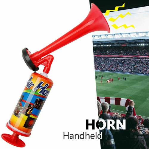 Pump action air - horn, fog