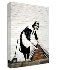 Banksy Maid In London Canvas |