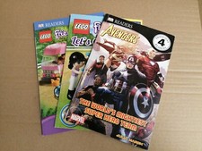 DK Readers Lego Friends Summer Adventures, Let's Go Riding, The Avengers, Marvel
