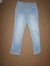 New Attitude Womens Girls Kids Blue Denim Jeans Trousers Pants 158cm Age 14 UK 8