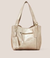 WHITE STUFF Gold Tote bag With