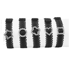 1 Pair Rhinestones Buckles